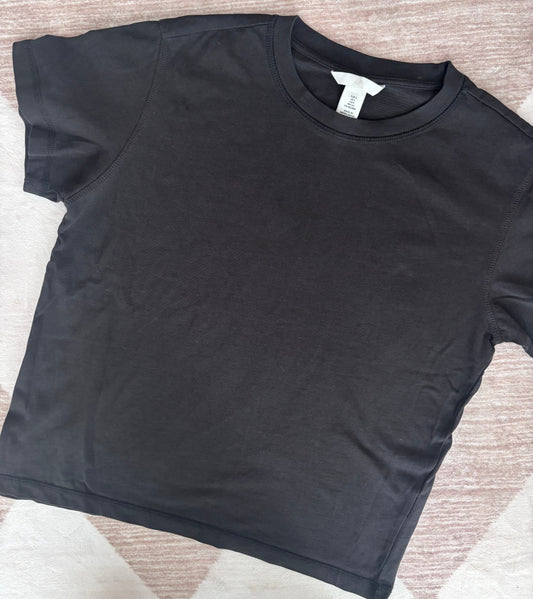 H&M Cotton Oversized Black T Shirt | Sz Small
