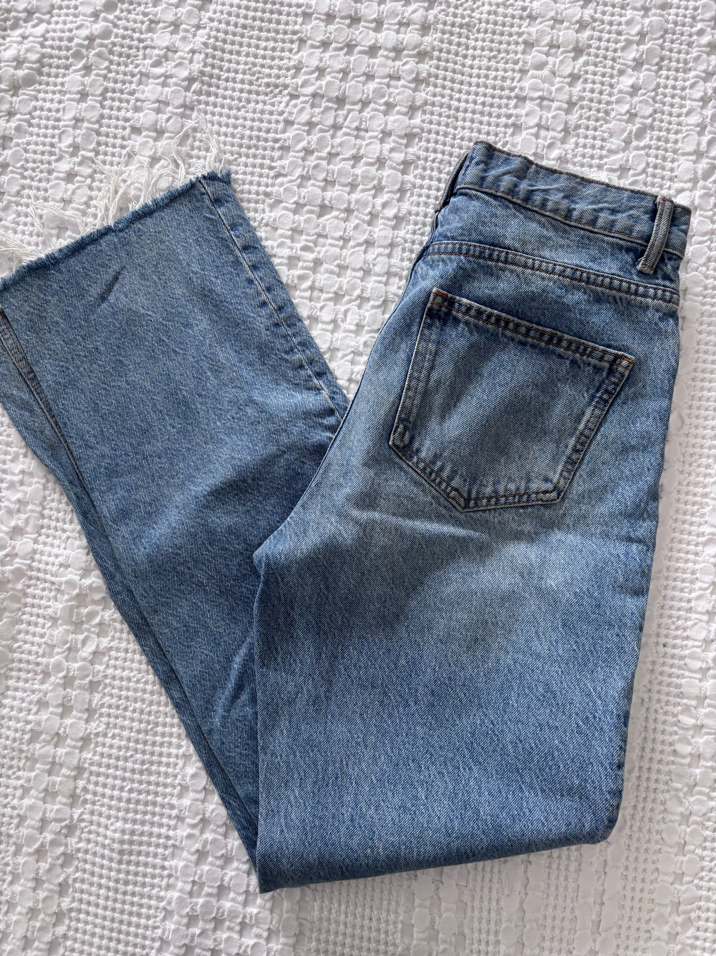 ONLY High Rise Straight Leg Denim | Sz 29 (M152S5)