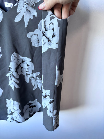 Babaton Everly Grey Floral Camisole | Sz XS