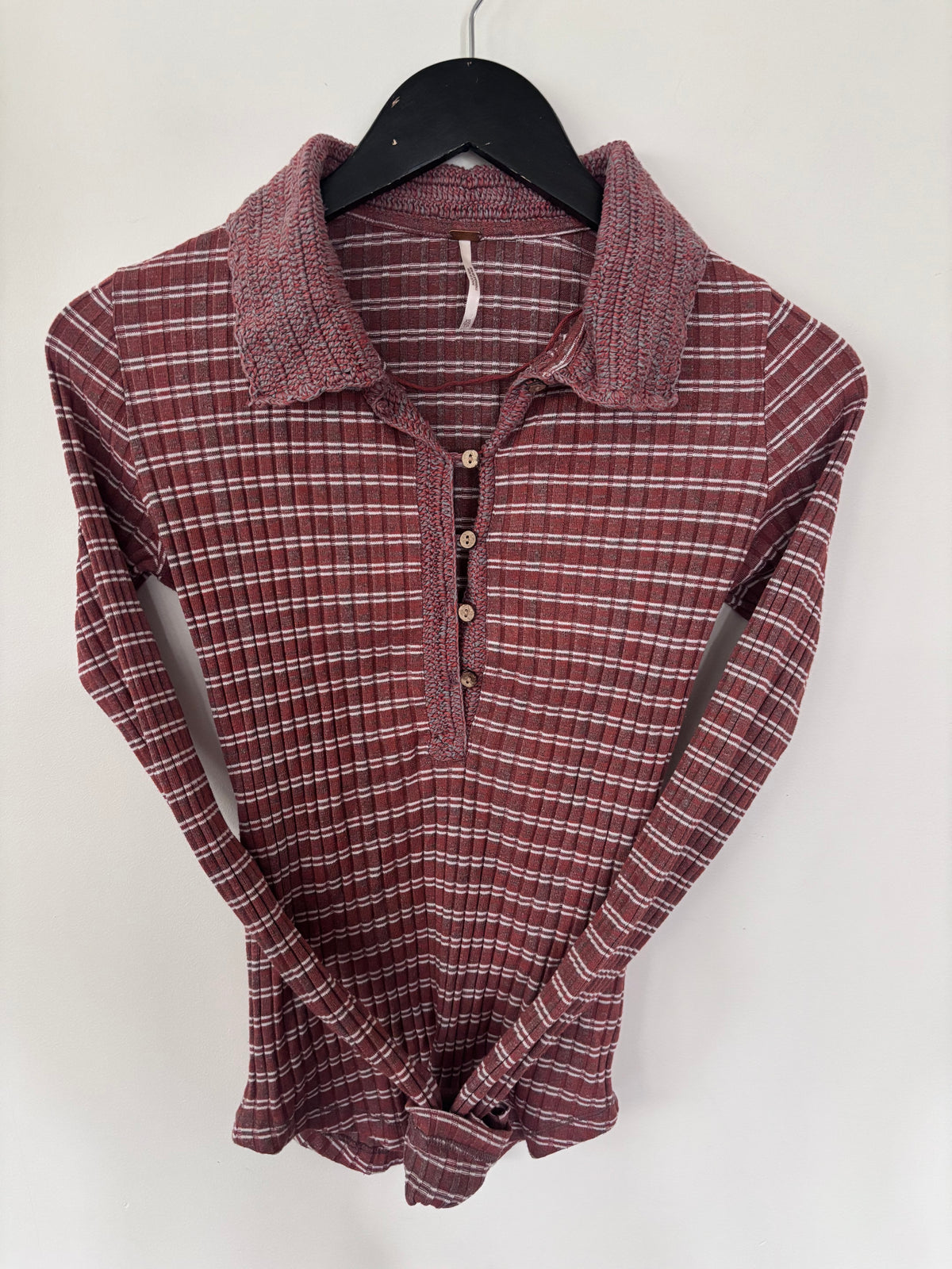 Free People Dahlia Ribbed Top | Sz XS