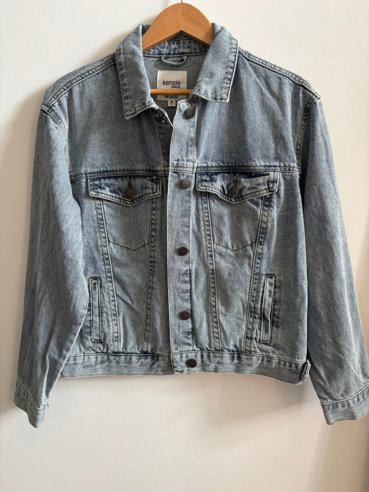 Kenzie Lightwash Denim Jacket | Medium