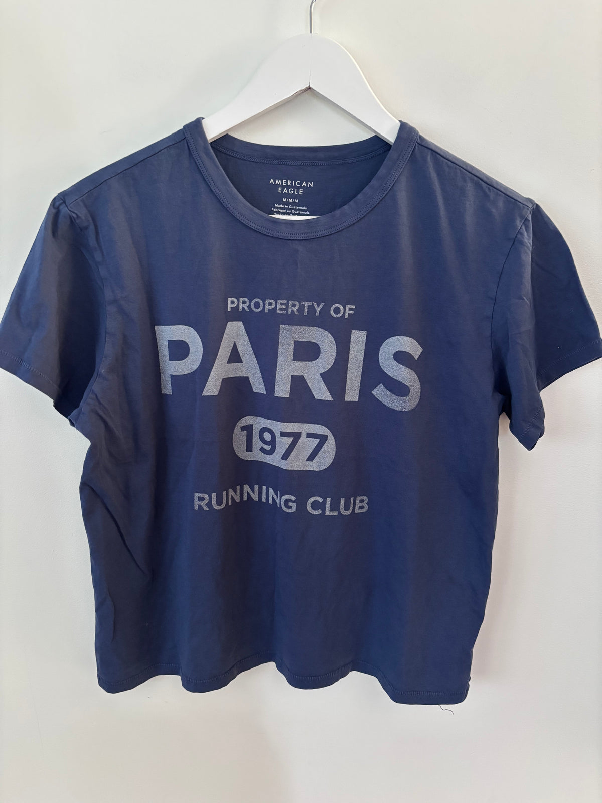 AE Paris Running Club Shirt | Sz Medium