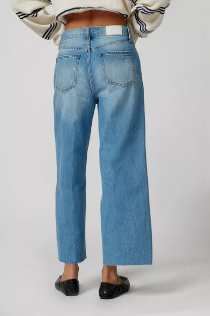 Pistola Loretta Wide Leg 27" Jeans | Sz 28 (or 27/28)