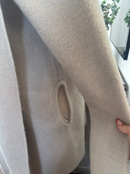 Stockport Jacket in Light Beige/Grey | Sz XXS (fits like Medium)
