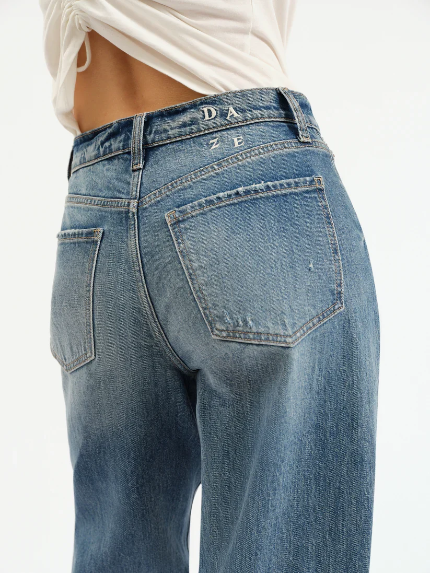Daze Denim The Cuffed Venice Barrel Jeans | Sz 27