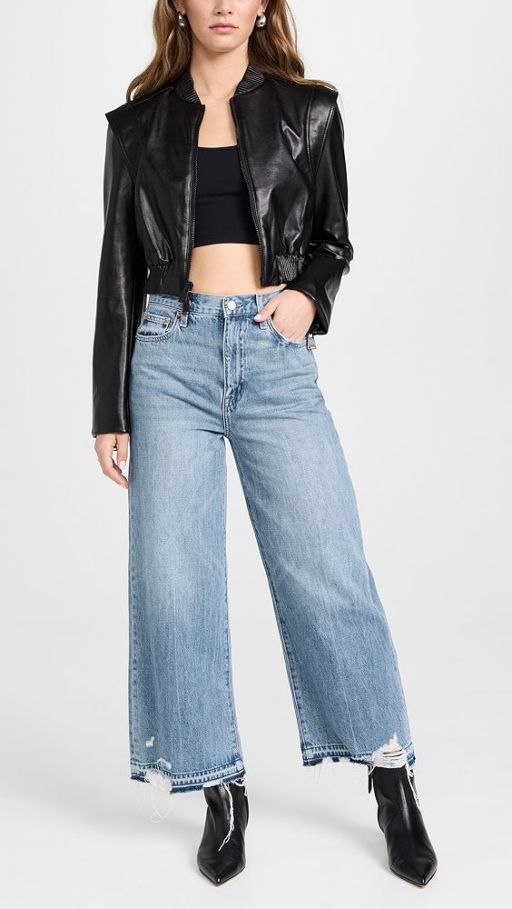 Pistola Loretta Wide Leg 27" Jeans | Sz 28 (or 27/28)