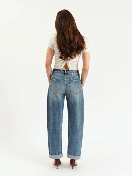 Daze Denim The Cuffed Venice Barrel Jeans | Sz 27