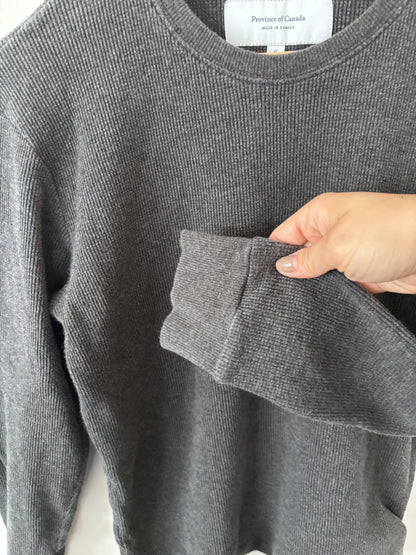 Province of Canada Waffle Thermal Long Sleeve | Sz Small