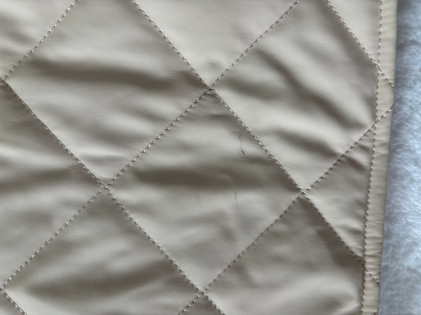 Dex Quilted Faux Matte Leather Jacket | Small (fits like generous medium) (O80G1)