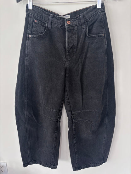 Free People Good Luck Barrel Jeans | Sz 26 (would fit 26-27)