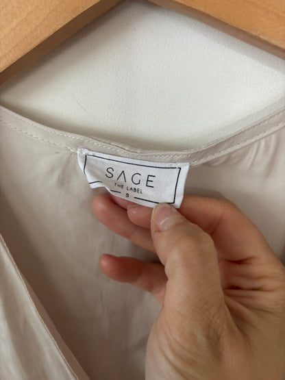Sage the Label Wrap Top Bodysuit | Sz Small