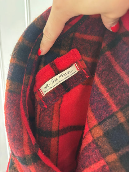 We The Free "Cabin Cozy" Button Down Shacket  | Sz XS (very oversized, fits M)
