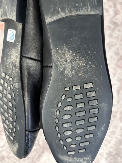 Latouche Black Ballet Flat | Sz 7.5 / 38