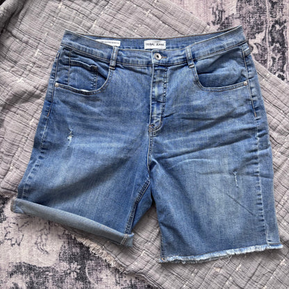 Tribal Bermuda Denim Shorts | Sz 14