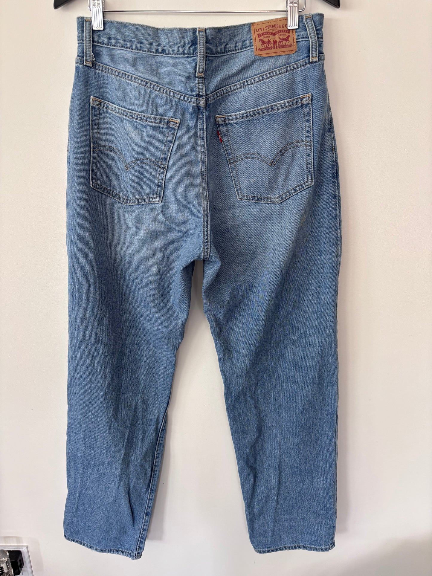 Levi's 94' Baggy Wide Jeans with Distressing | Sz 30