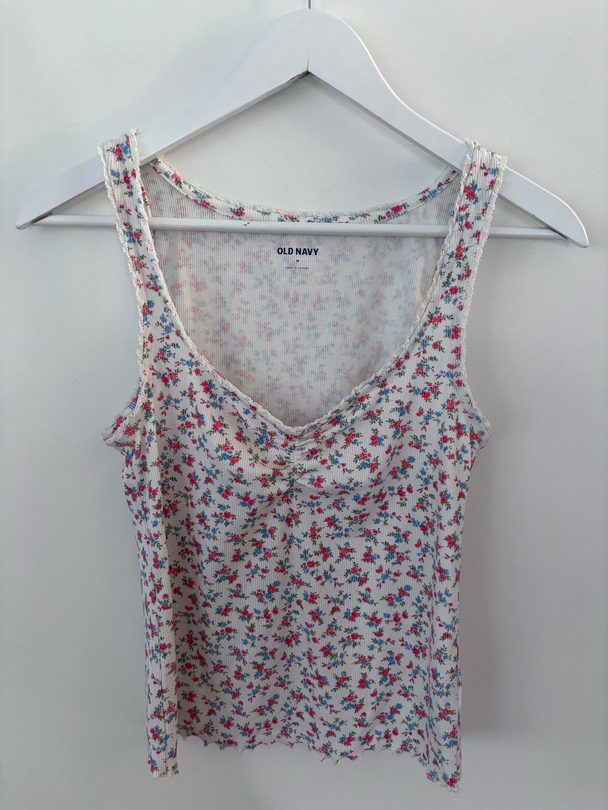 Old Navy Floral Tank Top | Sz Medium