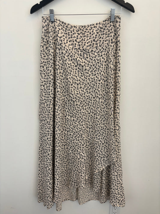 Japna Ditsy Floral Faux Wrap Skirt | XL