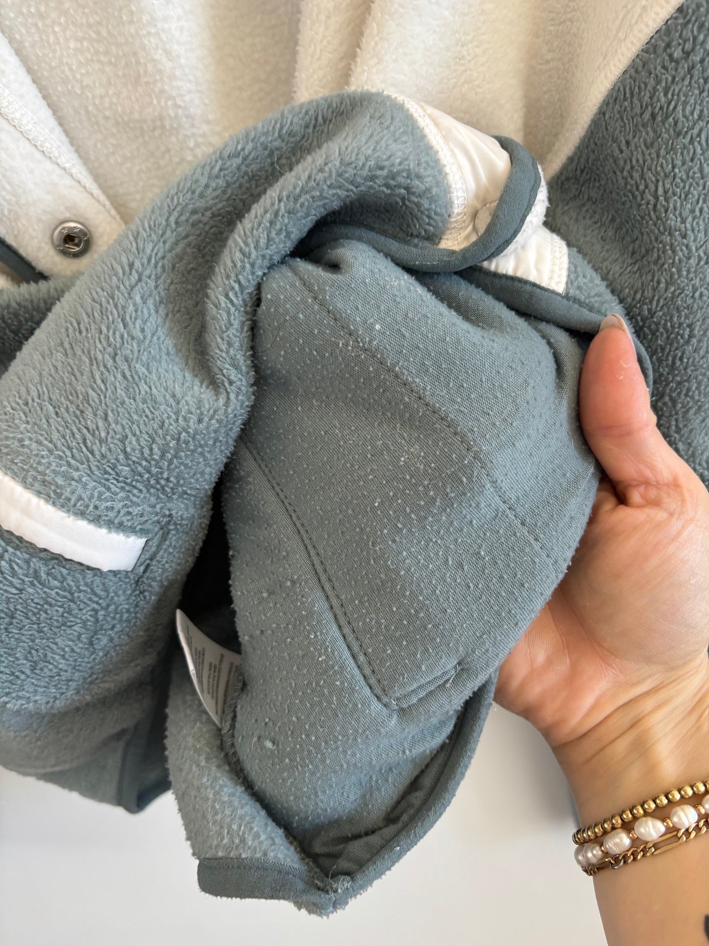 Thread Supply Tomey Fleece Snap Up Jacket | Small (O58M10)