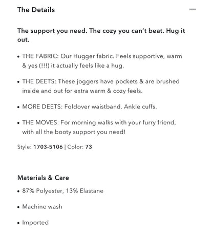 Offline by Aerie The Hugger Jogger Pants | Sz Medium