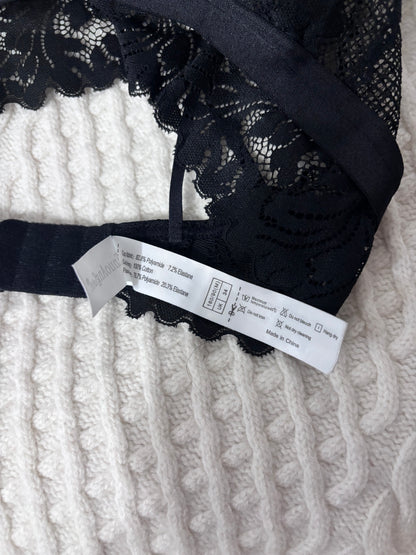 EnuoAngGee Black Lace Bralette | Sz Small