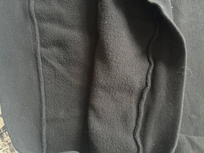 Skims Oversized Cotton Fleece Hoodie in Onyx | XXS (fits like Small)