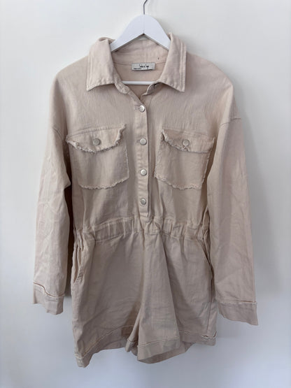 Sadie & Sage Denim Romper | Large
