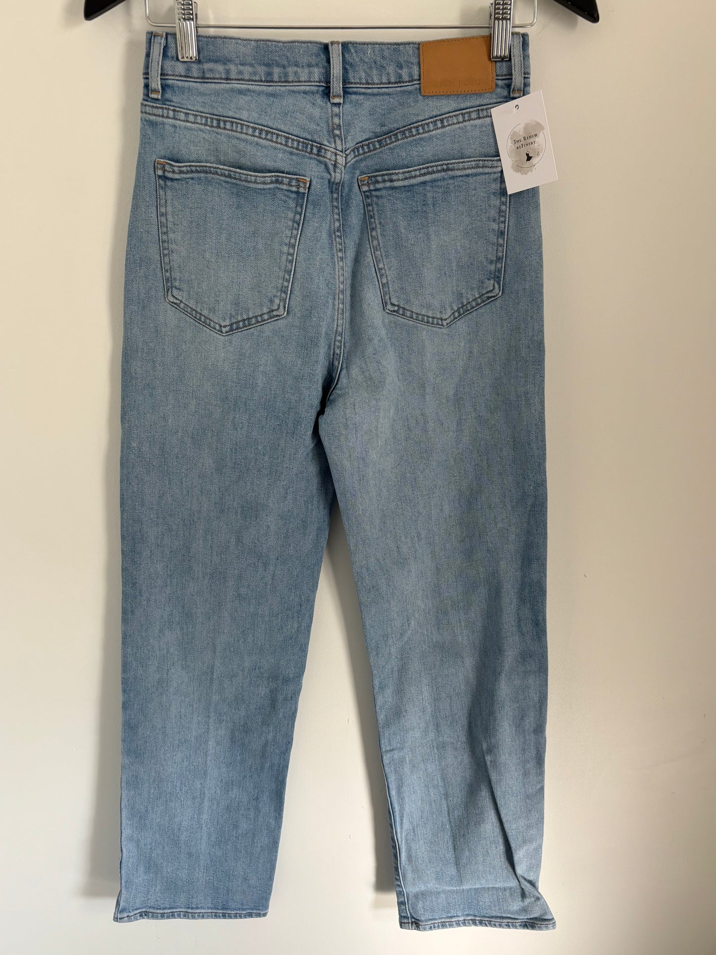 Denim Forum 90s High Rise Stovepipe Denim | 28 (may run small)