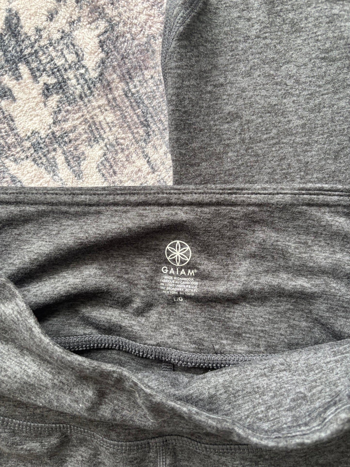 Gaiam Dark Grey Leggings | Sz Large