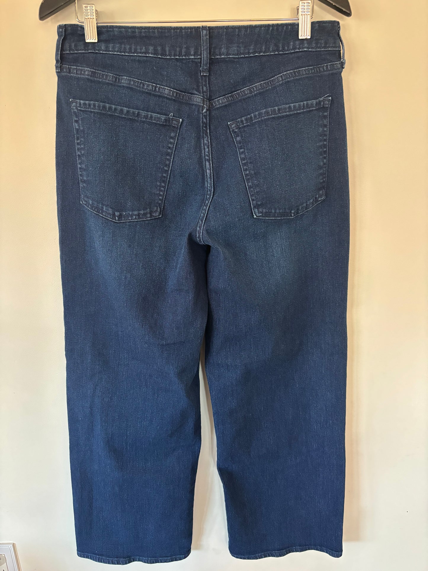 Old Navy Dark Blue Wash WOW Wide Leg Denim | Sz 14 (N07N18)
