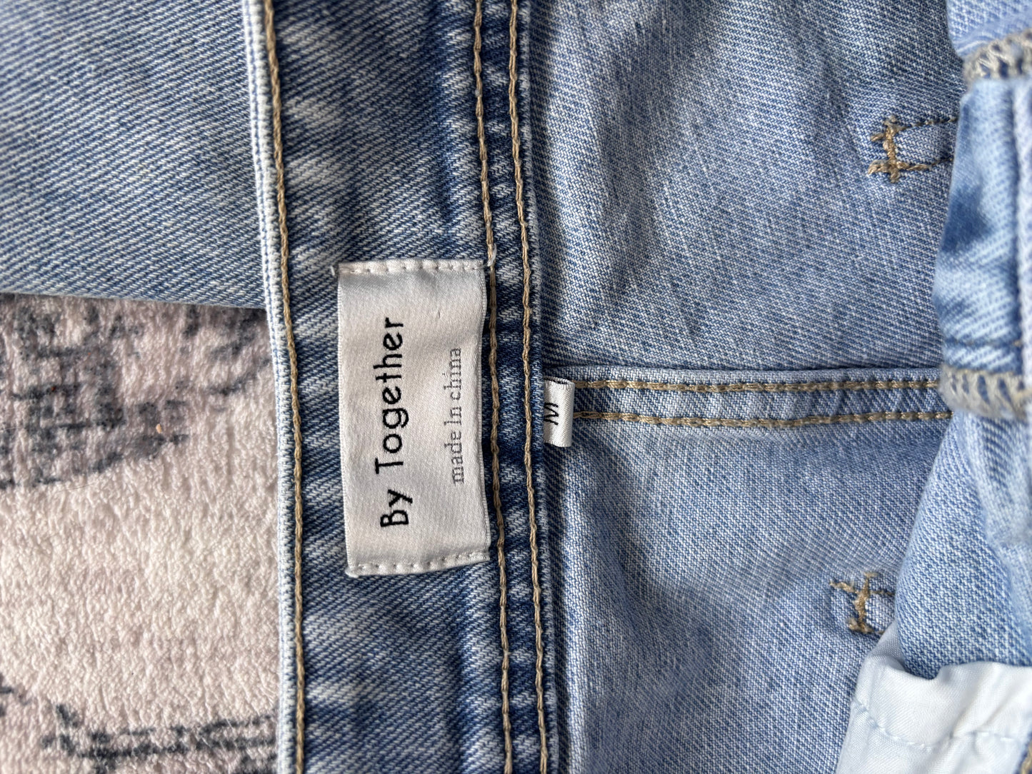 By Together Light Wash Wide Leg Jeans | Sz Medium (about sz 27)