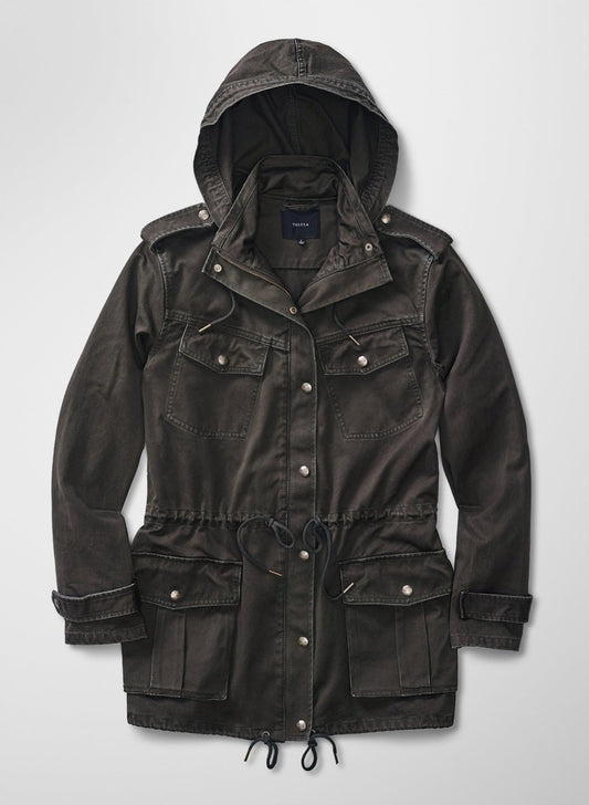 Talula / Aritzia Trooper Black Jacket | XXS (oversized, flaws)