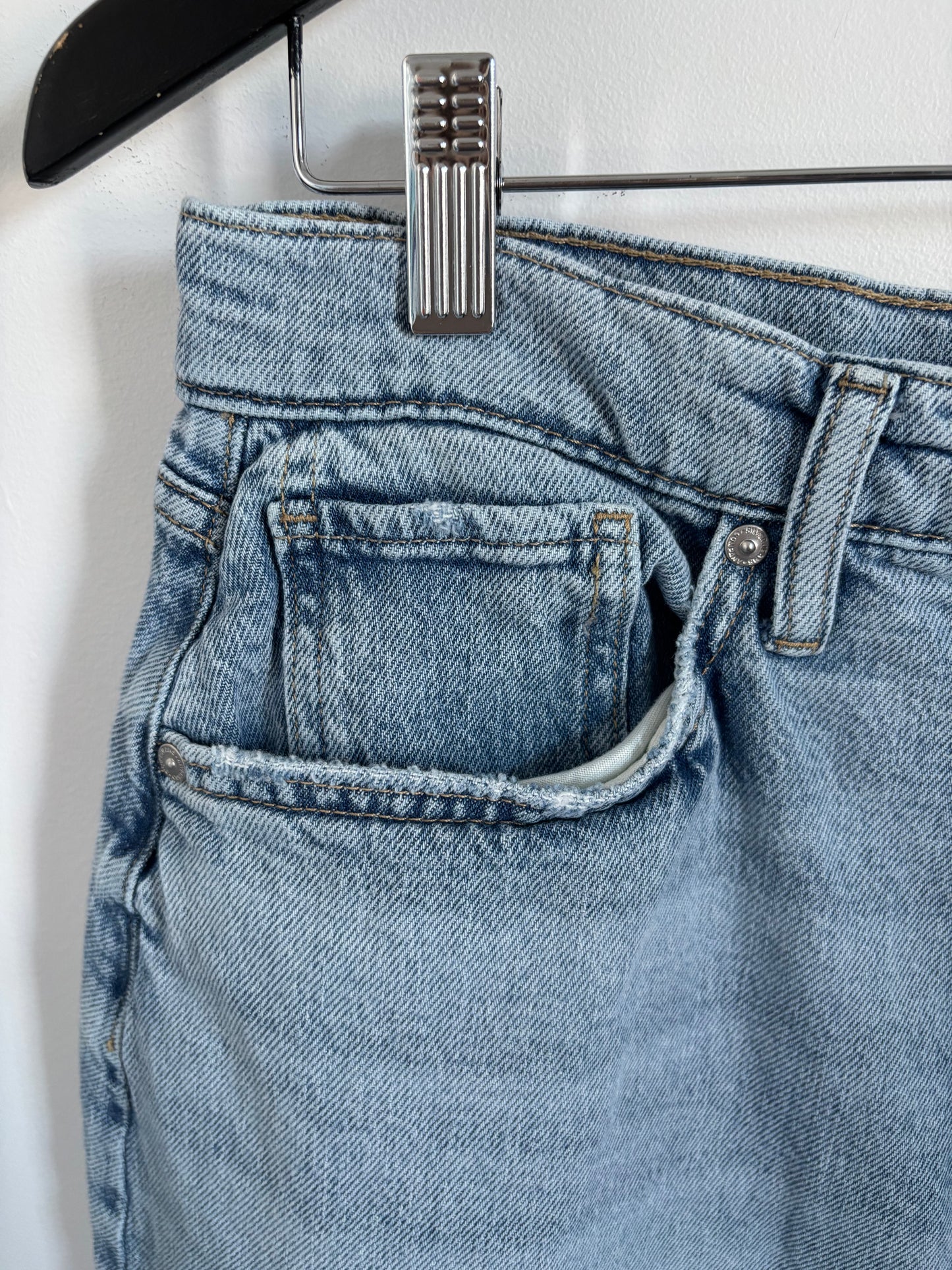 Silver Jeans Denim Midi Skirt | Sz 27 (J113L9)