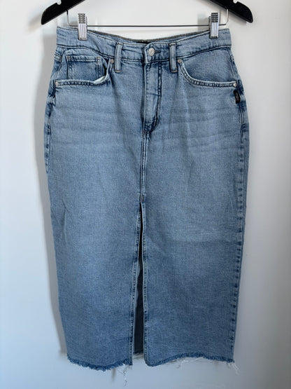 Silver Jeans Denim Midi Skirt | Sz 27 (J113L9)