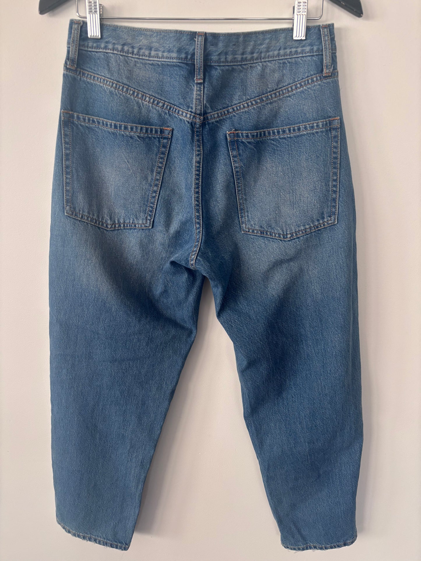 Gap High Rise Barrel Jeans | Sz 28