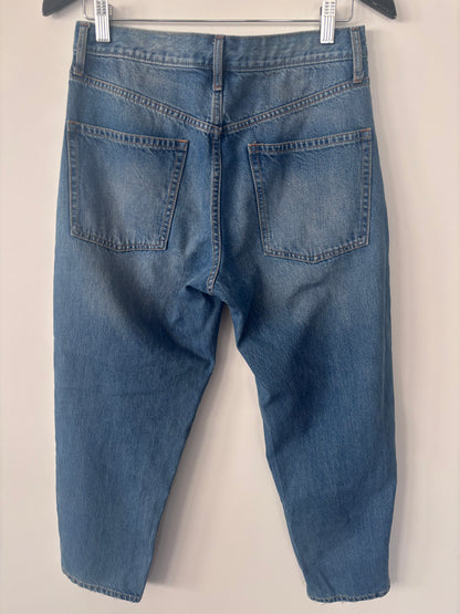 Gap High Rise Barrel Jeans | Sz 28