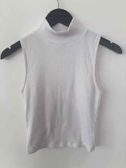 American Eagle Ribbed Sleeveless Turtleneck | Sz Medium