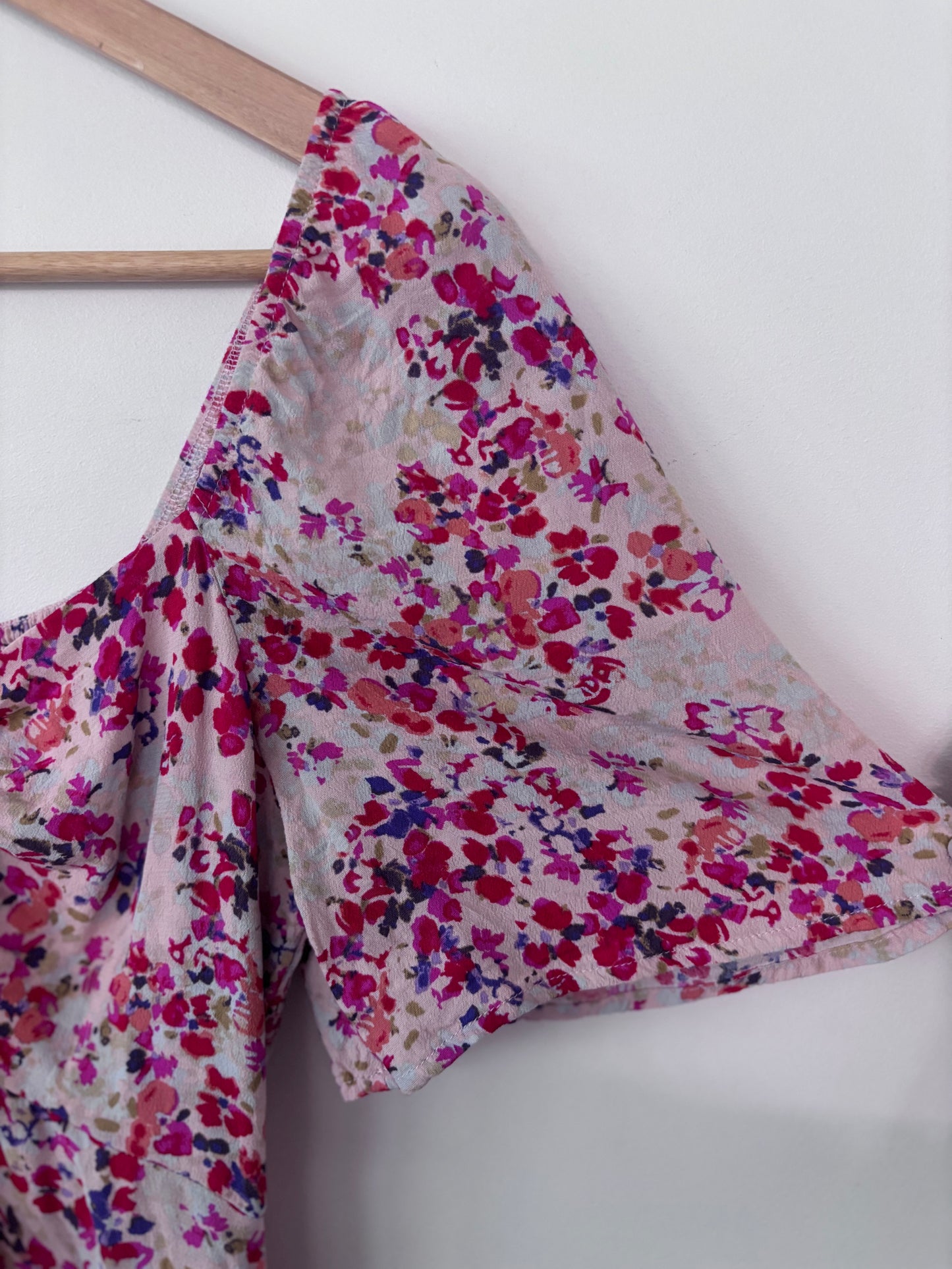 Icone Floral Smocked Maxi Dress | Sz Small