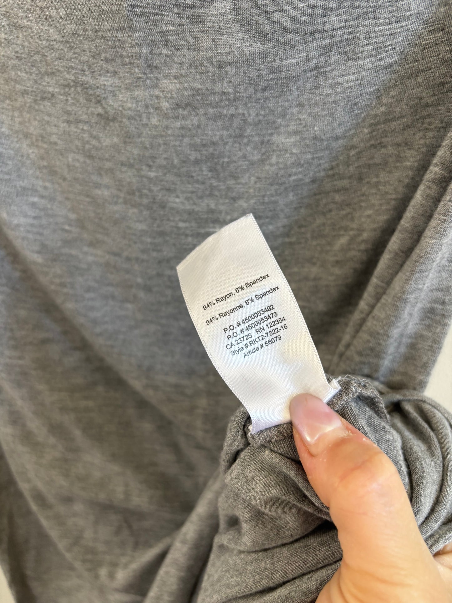 Aritzia / Talula Grey Maxi Skirt | XS (O66M10)