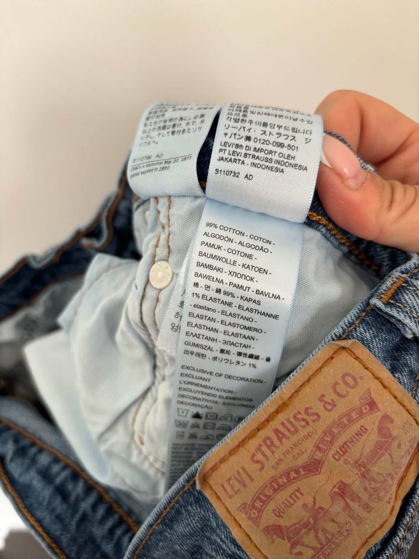 Levi's 501 Straight Leg Jeans | 28