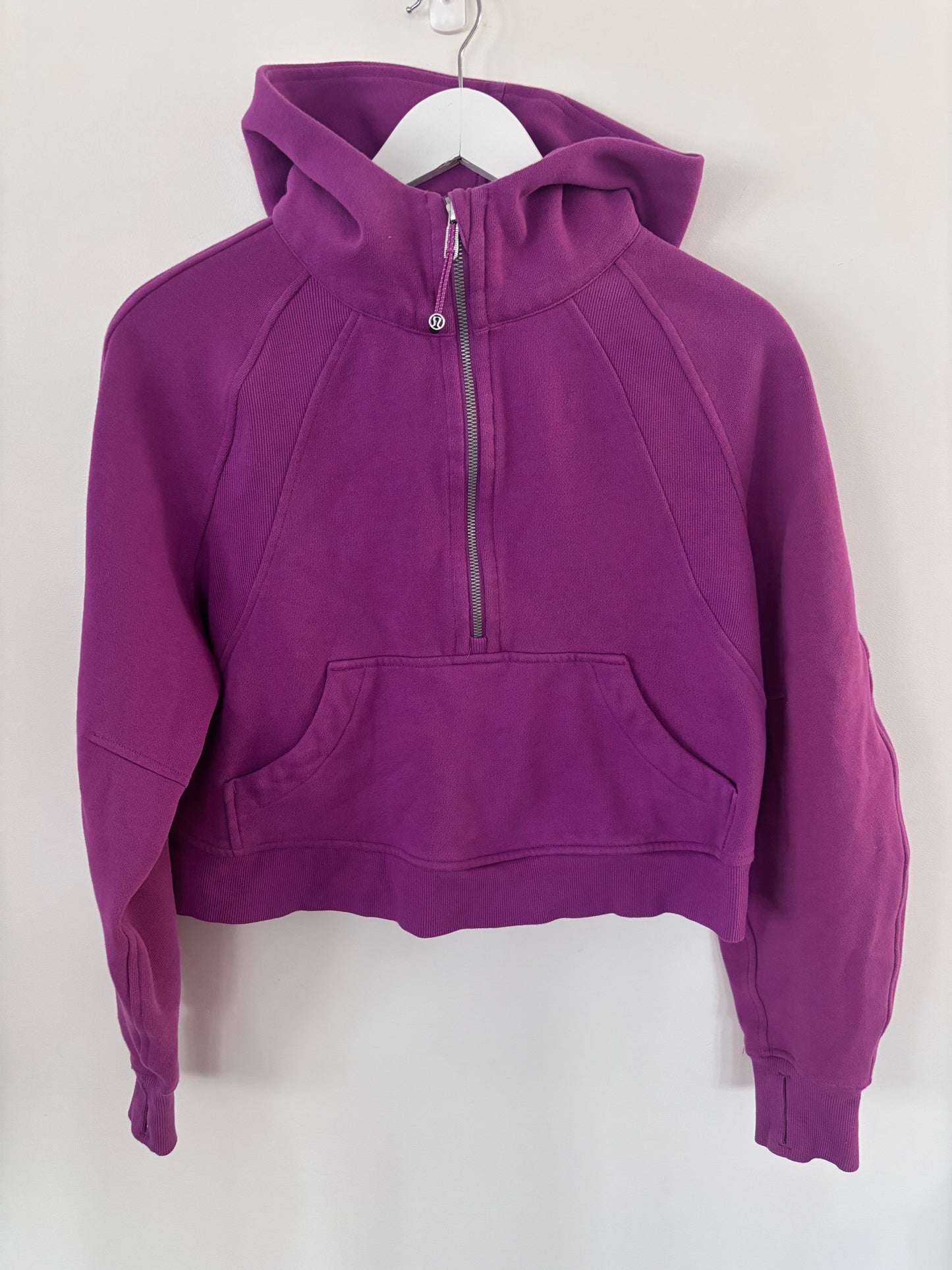 Lululemon Scuba Oversized Half-Zip Hoodie Moonlit Magenta | Sz XS/S