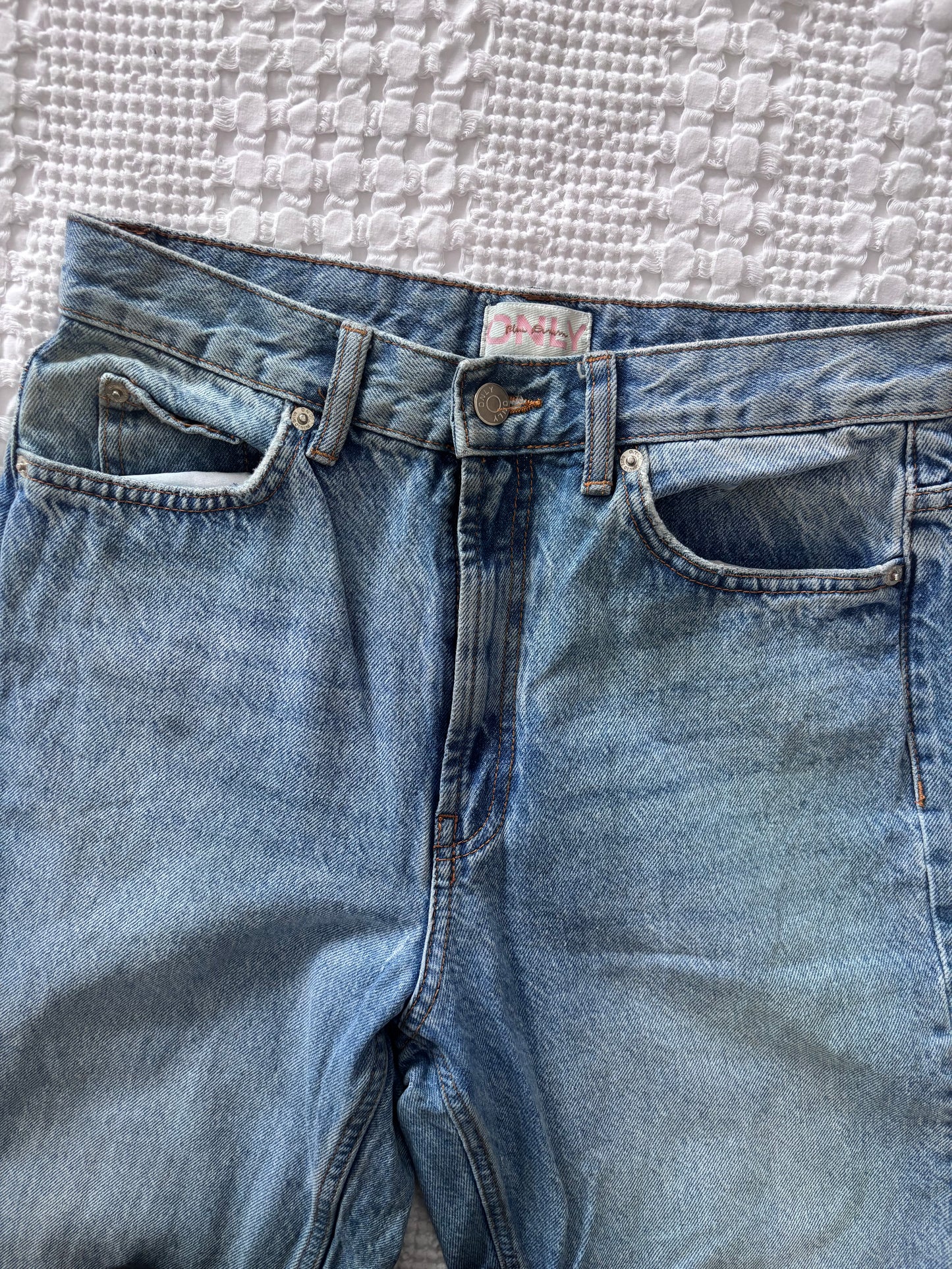 ONLY High Rise Straight Leg Denim | Sz 29 (M152S5)
