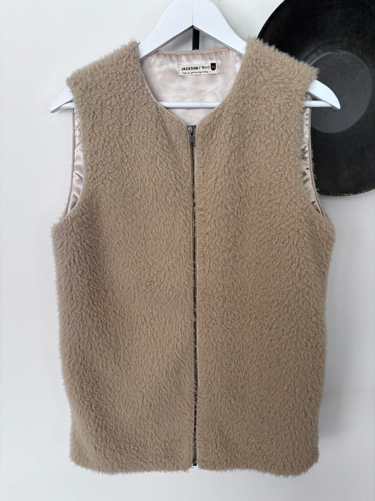 Jackson Rowe Fur Vest | Sz XS (would fit sz Small)(M12W7)
