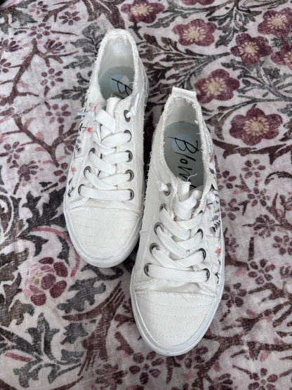 Blowfish Embroidered Sneakers | Sz 7