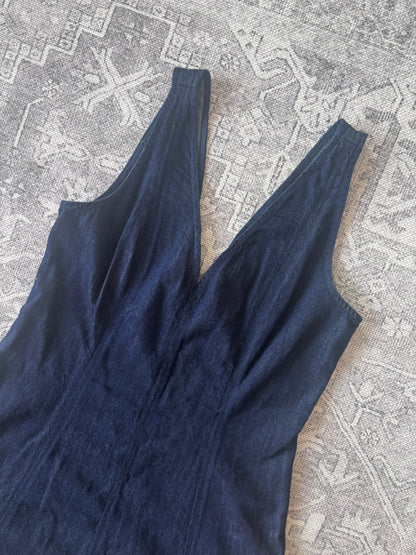 RW&Co Denim Midi A-Line Dress | Sz Medium