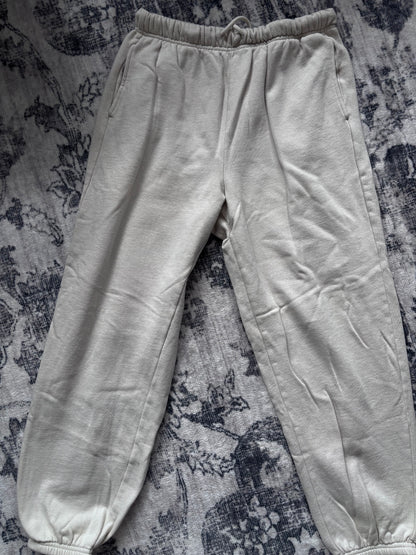 Old Navy Beige Cuffed Sweatpants | Sz Medium