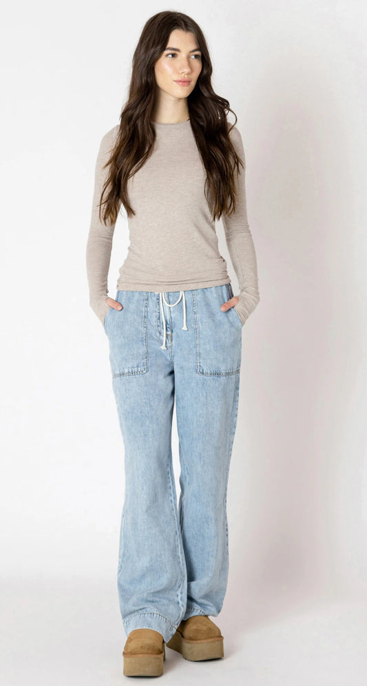 Dex Wide Leg Soft Pants | Small