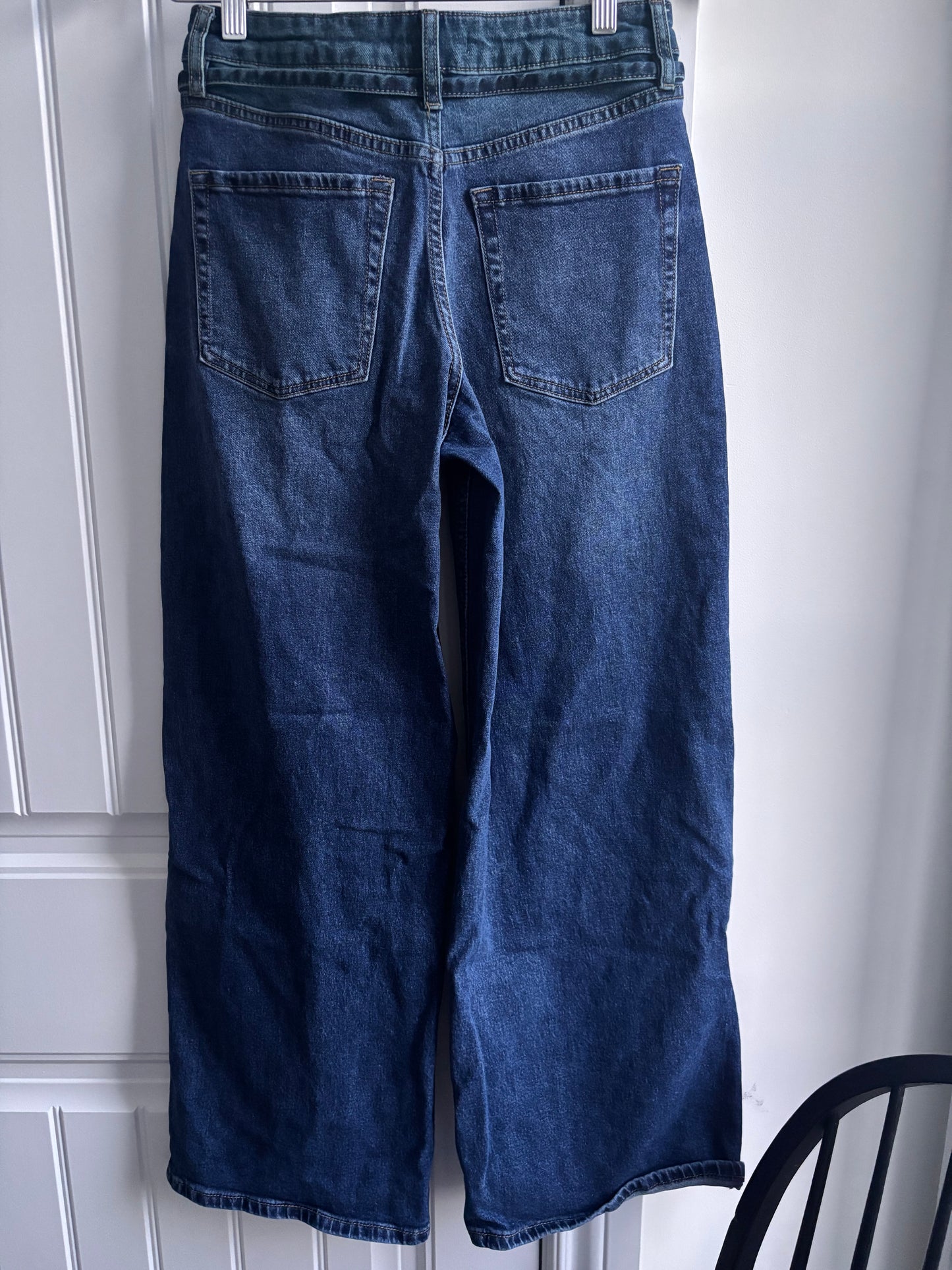 Stories Be Told Belted Wide Leg Jeans | Sz 8 (fits like 26 or 27)