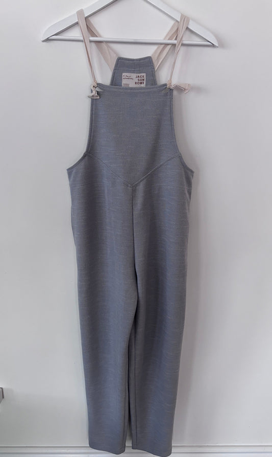 Jackson Rowe Light Blue/Grey Jumpsuit | Sz XS (Fits a sz Small)(F67P3)