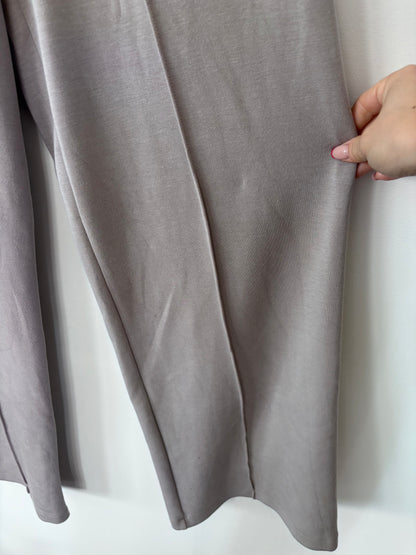 Sage Collective Soft Trousers in Taupe Grey | Sz Small