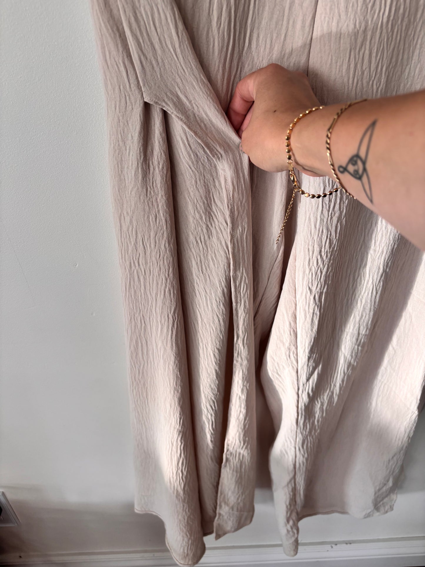 Dex Tie Front Wrap Pants NWT | Sz Large (flaw)